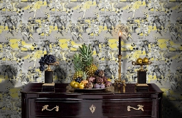 Обои 11 004 фото в интерьере гостиной превью