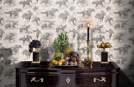 Обои 12 012/1 фото в интерьере гостиной превью