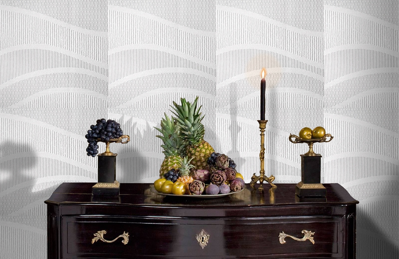 Обои 1877 фото в интерьере гостиной