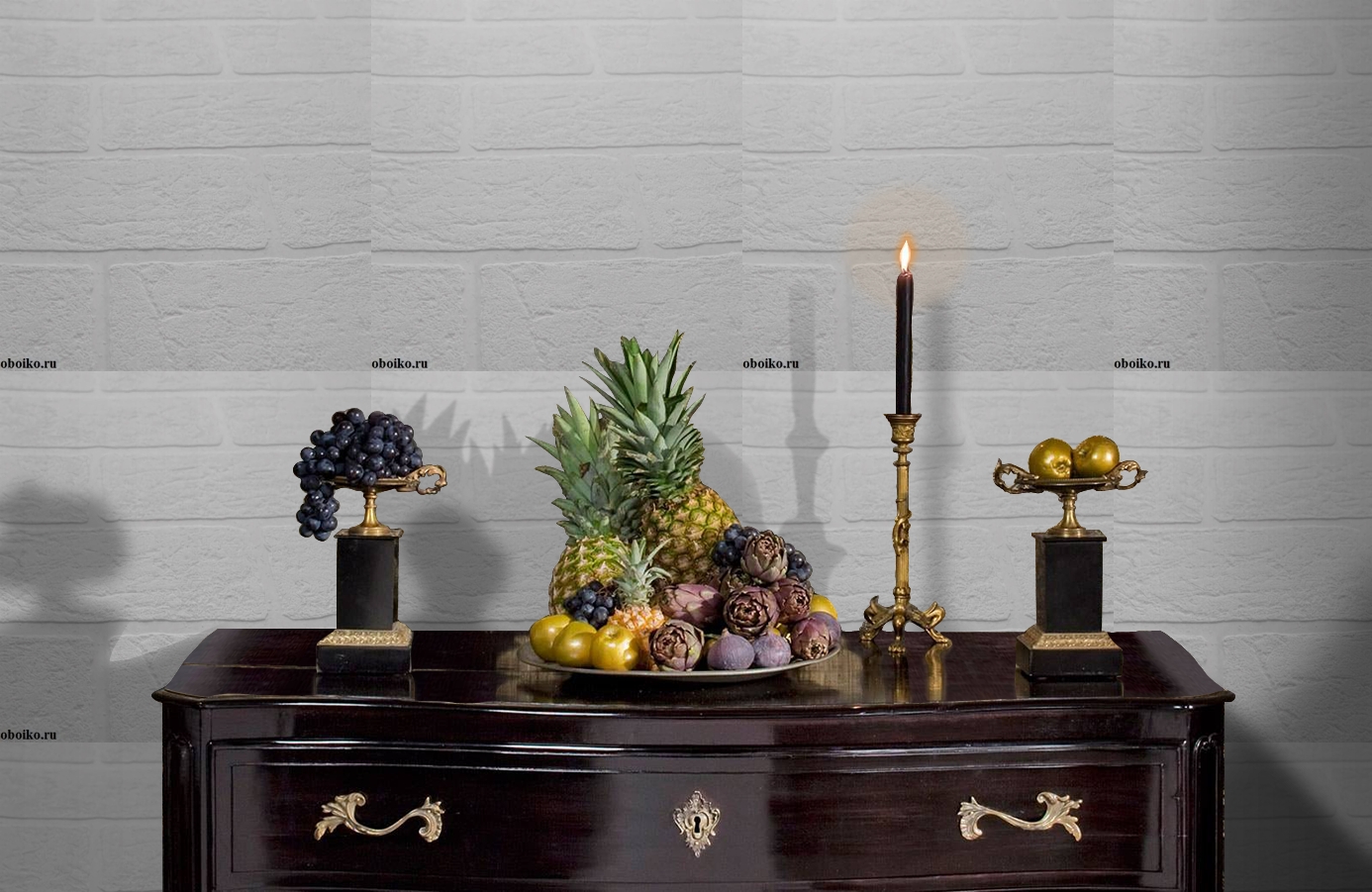 Обои 9342 фото в интерьере гостиной