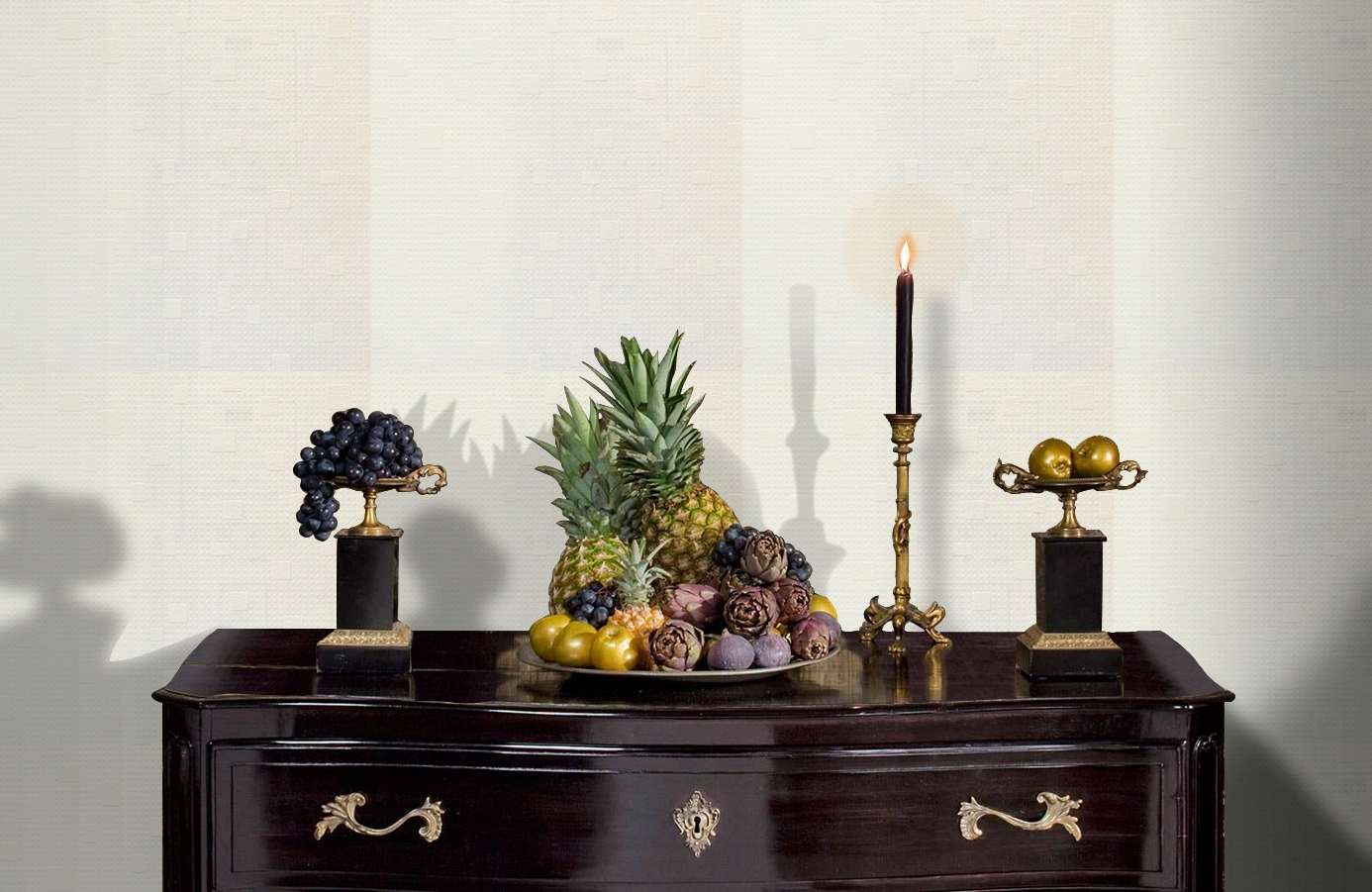 Обои 9702 фото в интерьере гостиной