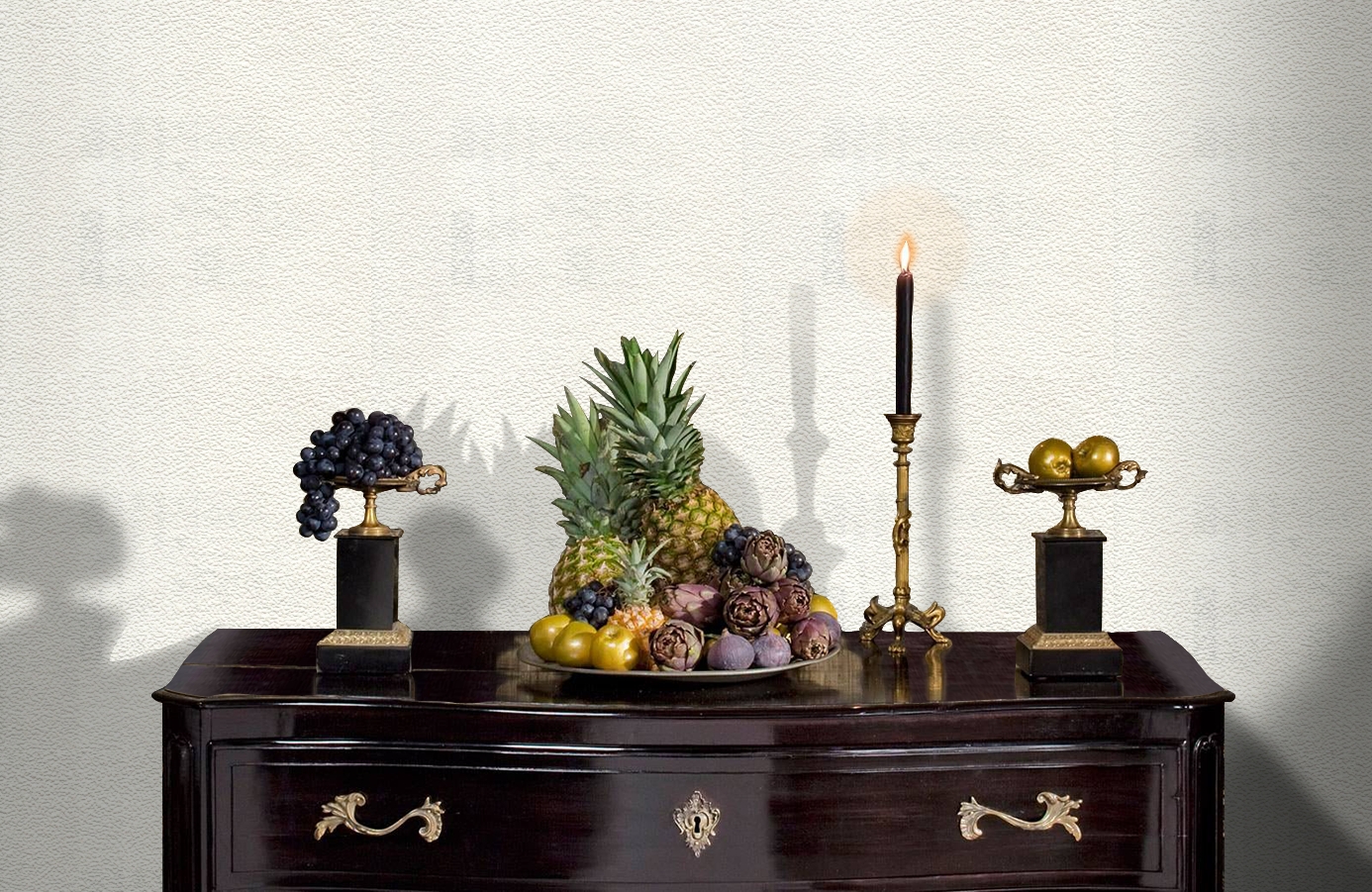 Обои 9707 фото в интерьере гостиной