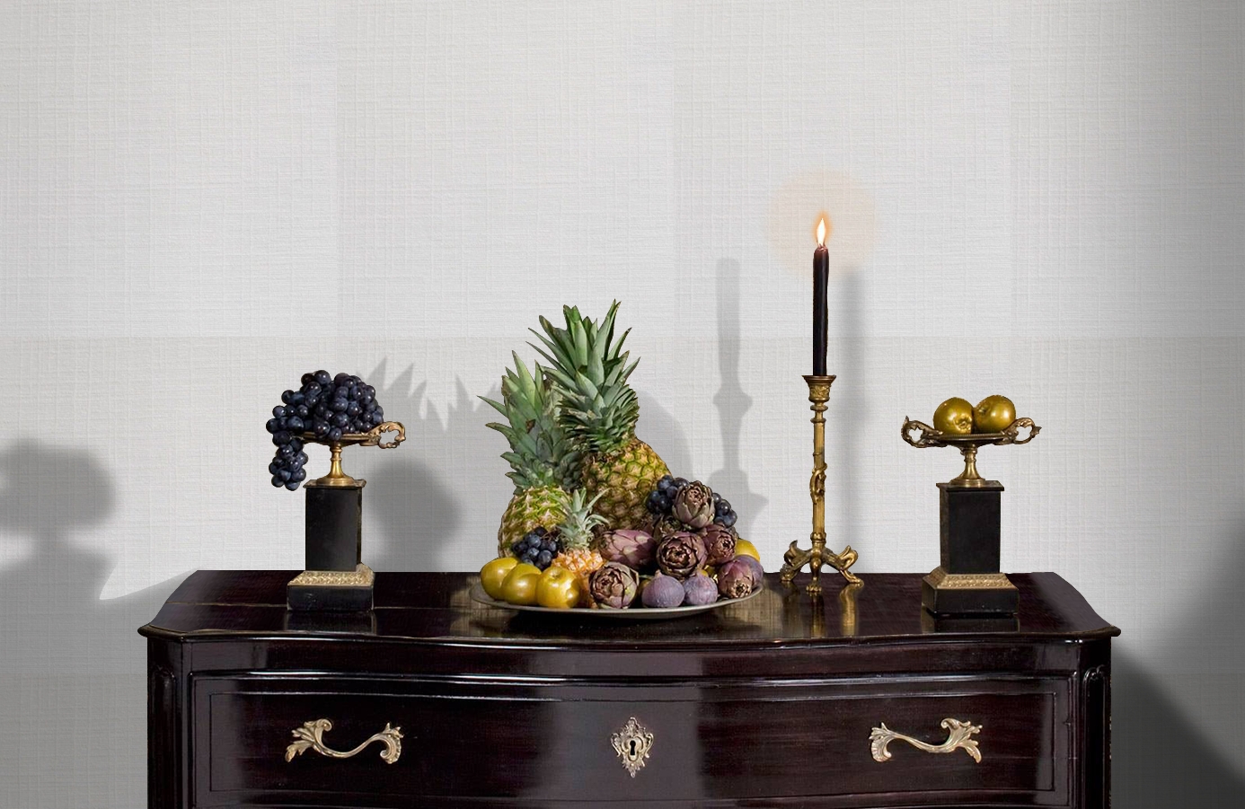 Обои 9764 фото в интерьере гостиной