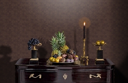 Обои DM4 010 фото в интерьере гостиной превью