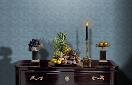 Обои DM4 018 фото в интерьере гостиной превью