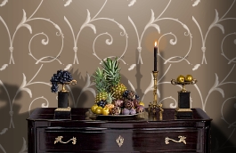 Обои SW4 010 фото в интерьере гостиной превью