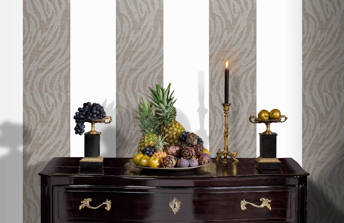 Обои 185025 фото в интерьере гостиной