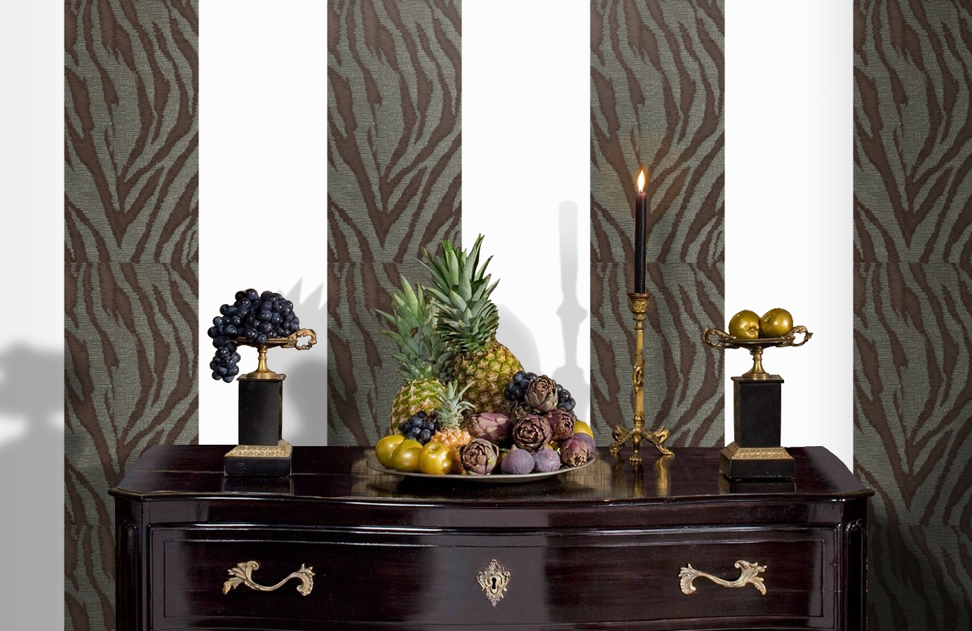 Обои 185028 фото в интерьере гостиной