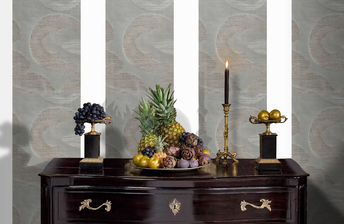 Обои 185050 фото в интерьере гостиной