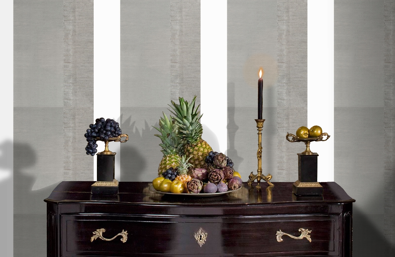 Обои 185060 фото в интерьере гостиной