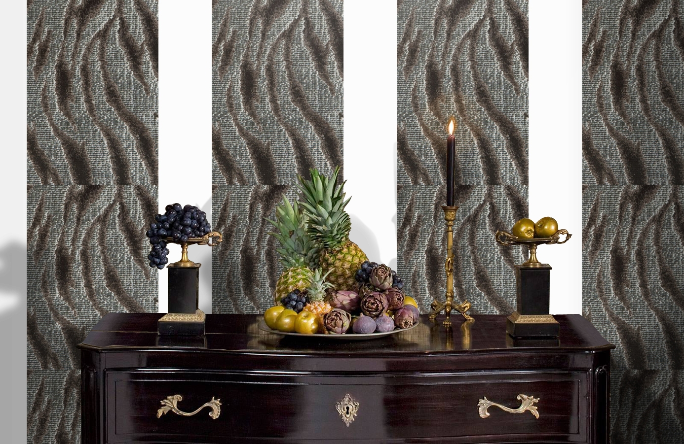 Обои 185079 фото в интерьере гостиной Обои 185079 фото в интерьере гостиной