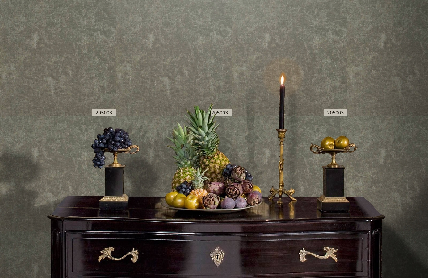 Обои 205003 фото в интерьере гостиной