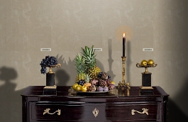 Обои 205004 фото в интерьере гостиной превью