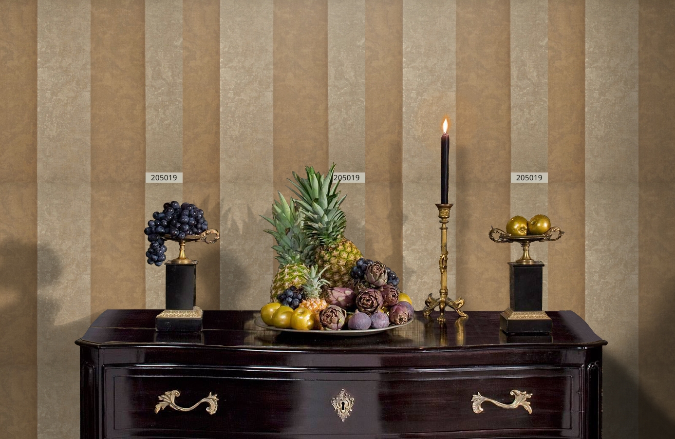 Обои 205019 фото в интерьере гостиной