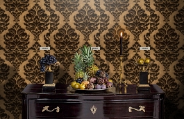 Обои 235023 фото в интерьере гостиной превью