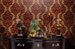 Обои 235024 фото в интерьере гостиной превью