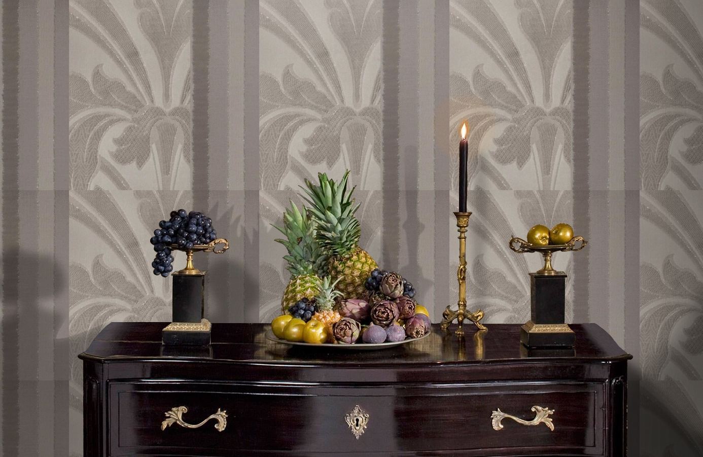 Обои 245030 фото в интерьере гостиной