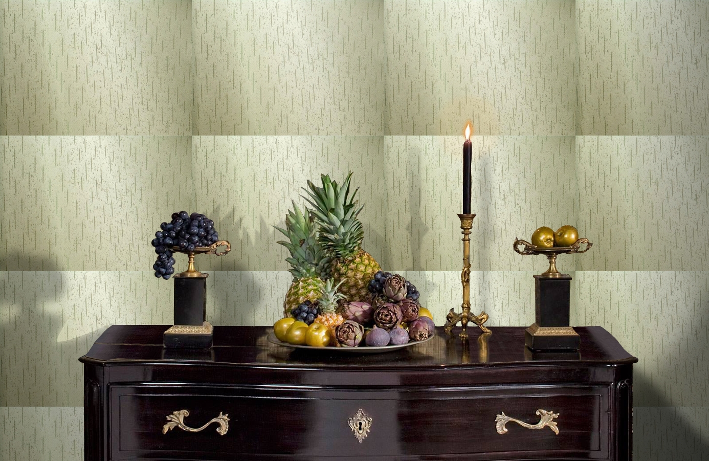 Обои 4580-V1 фото в интерьере гостиной