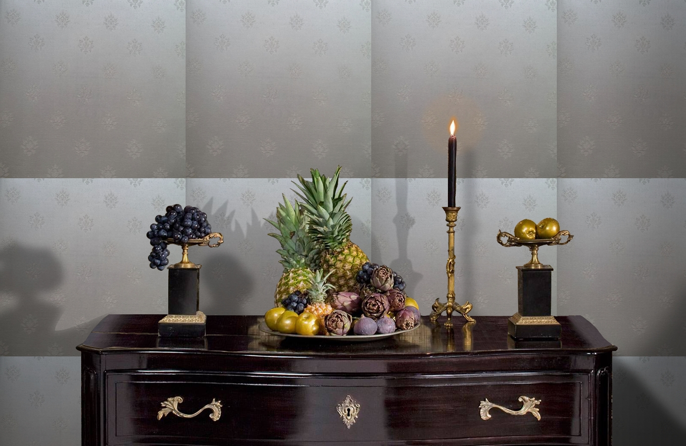 Обои 4620-E1 фото в интерьере гостиной Обои 4620-E1 фото в интерьере гостиной