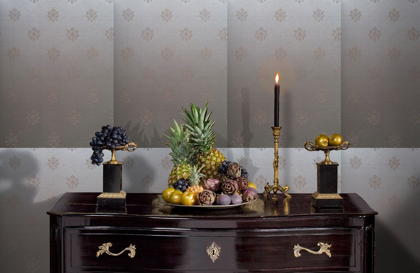 Обои 4620-E2 фото в интерьере гостиной