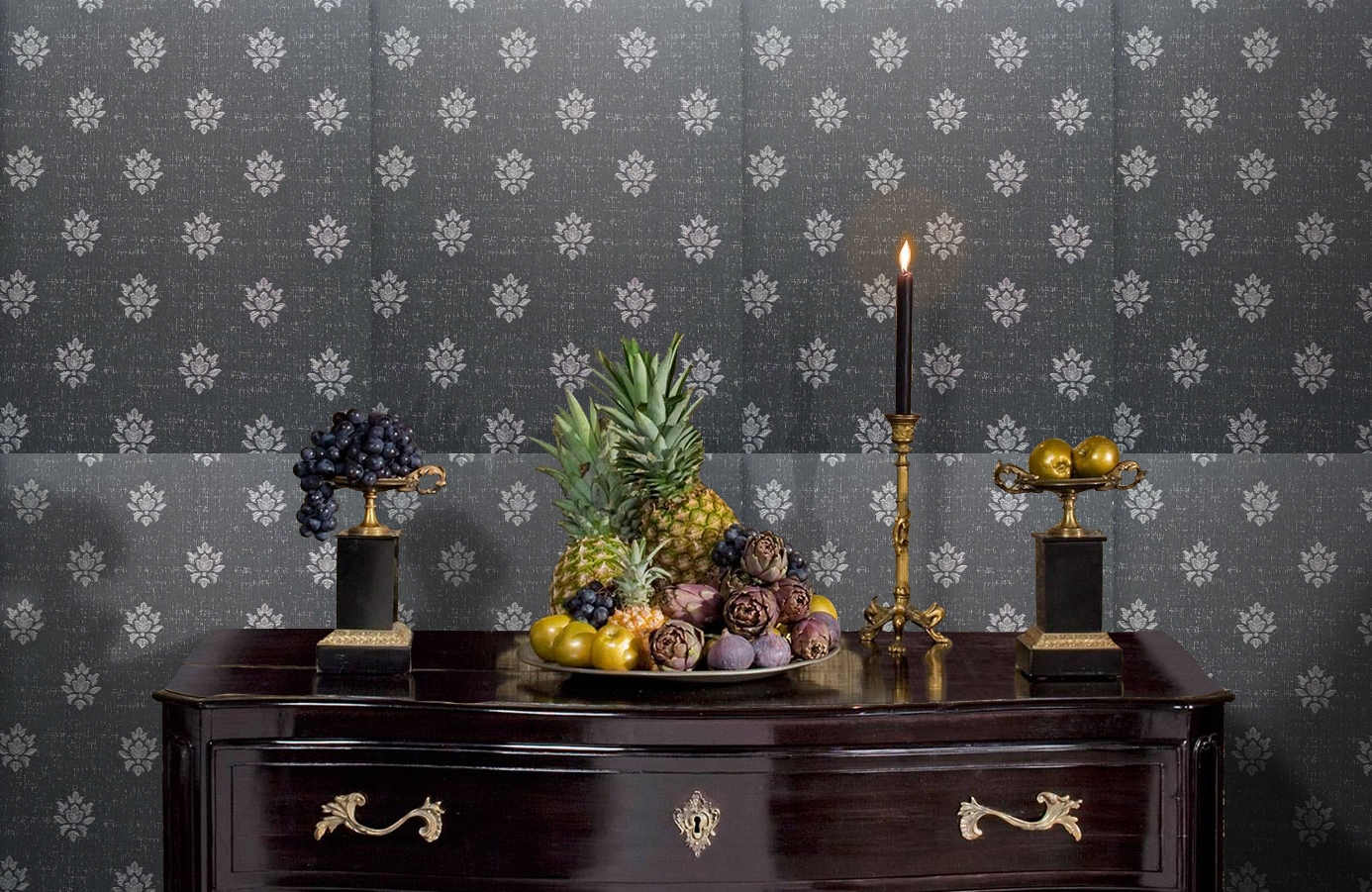 Обои 4620-KK2 фото в интерьере гостиной Обои 4620-KK2 фото в интерьере гостиной