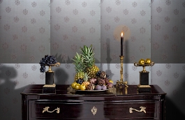 Обои 4620-M1 фото в интерьере гостиной превью