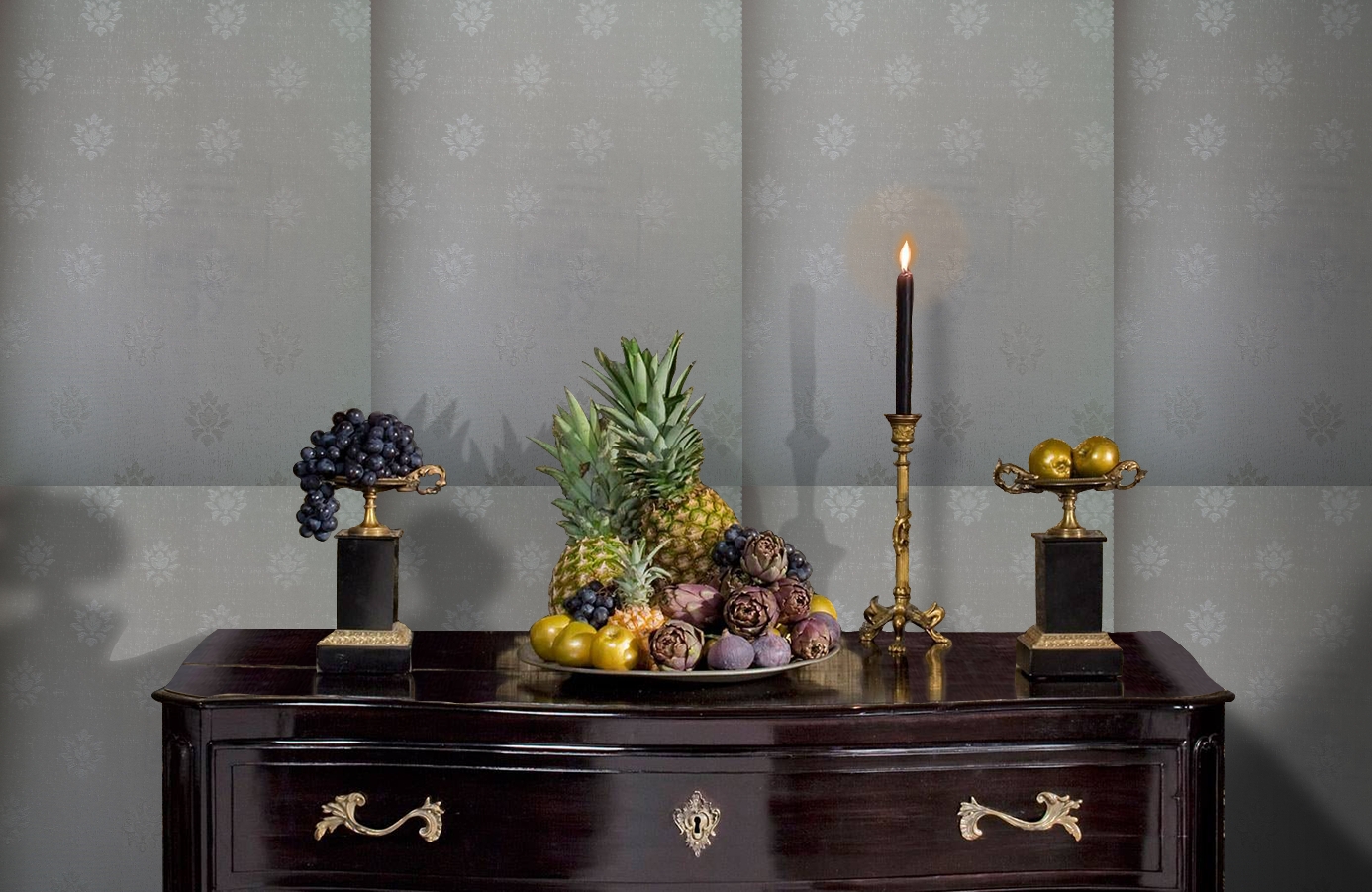 Обои 4620-W00 фото в интерьере гостиной