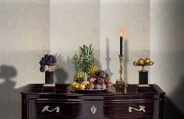 Обои 4920 G1 фото в интерьере гостиной превью