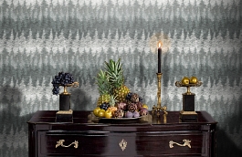 Обои 10215 фото в интерьере гостиной превью