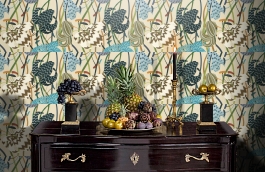 Обои 10230 фото в интерьере гостиной превью