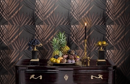 Обои 30705 фото в интерьере гостиной превью