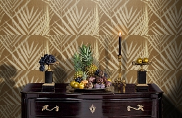 Обои 30706 фото в интерьере гостиной превью