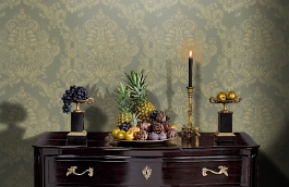 Обои 500-87 фото в интерьере гостиной превью