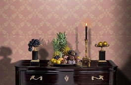 Обои 503-96 фото в интерьере гостиной превью