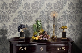 Обои 7146-205 фото в интерьере гостиной превью