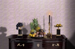 Обои 7164-202 фото в интерьере гостиной превью