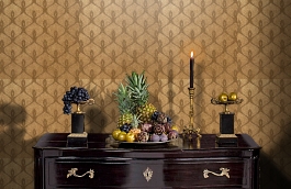 Обои IR 104-1 фото в интерьере гостиной превью