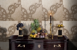 Обои IR 108-2 фото в интерьере гостиной превью