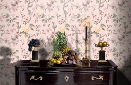 Обои SLK1 007 фото в интерьере гостиной превью