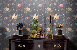 Обои SLK1 021 фото в интерьере гостиной превью