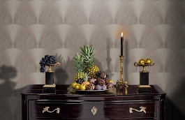 Обои ОК2 009 фото в интерьере гостиной превью