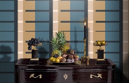 Обои CRF1 021 фото в интерьере гостиной превью