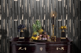 Обои CRF11 011 фото в интерьере гостиной превью