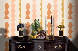 Обои CRF12 001 фото в интерьере гостиной превью