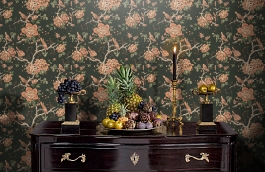 Обои FL1 005 фото в интерьере гостиной превью