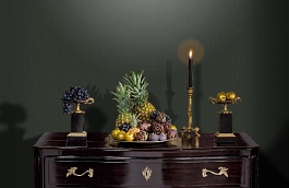 Обои FL2 005 фото в интерьере гостиной превью