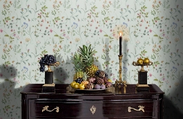 Обои FL5 006 фото в интерьере гостиной превью