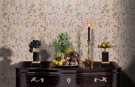 Обои FL5 012 фото в интерьере гостиной превью