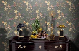 Обои FL6 005 фото в интерьере гостиной превью