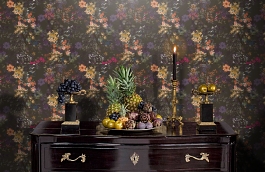 Обои FL6 011 фото в интерьере гостиной превью